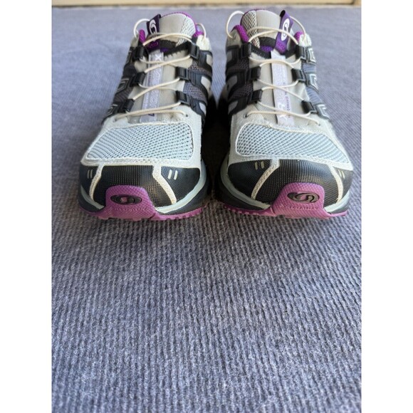Salomon Womens XR Mission 1 327825 Gray/Purple Hiking Shoes Sneakers Size 9.5 US - Picture 6 of 11